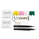 V6 Pt100 Heating Block Silicone Sleeve 1.75 Nozzle Pipe Tweezers Clean Dril