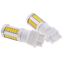2x 3157 3156 3057 33LED Car Tail Backup Reverse Turn Signal Light Bulb Amb JR