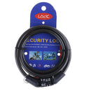 Universal Anti-Theft Bike Bicycle Cycling Lock Stainless Steel Cable Coil ZYBX