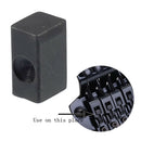 12x Black String Iron Block For Electric Guitar Tremolo Brdige 8x4x5mm