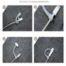 Soft Silicone Protective Caps +Cable Adapter Tether for iPad Pro Pencil