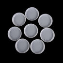 10x Circular Cystal Tray Stone Plate Beads Rhinestones DIY Nail Art Tool Box LJ