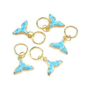 50Pcs/Set Ocean Animal Pendant Dreadlock Hair Braid Pins Rings Clips JewelryJ Ew