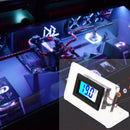 Digital Thermometer Temperature Meter G1/4 + Frame For Computer PC Water Cooling