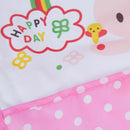 Lovey Cartoon Infant Toddler Baby Waterproof Sleeved Bib Child Feeding Smoc