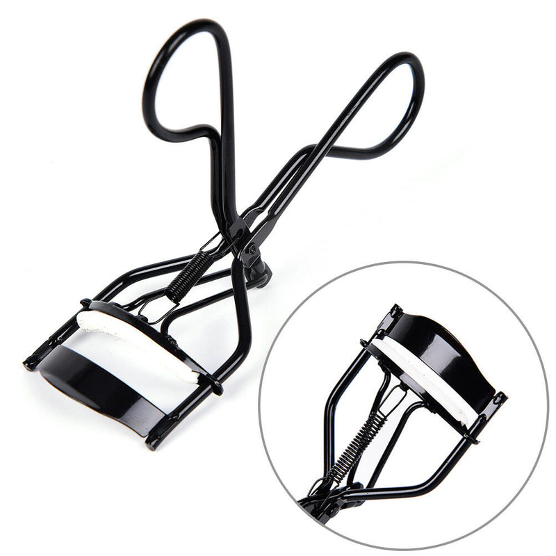1x Proffessional Handle Eye Curling Eyelash Curler Clip Beauty Makeup Tool SEAU