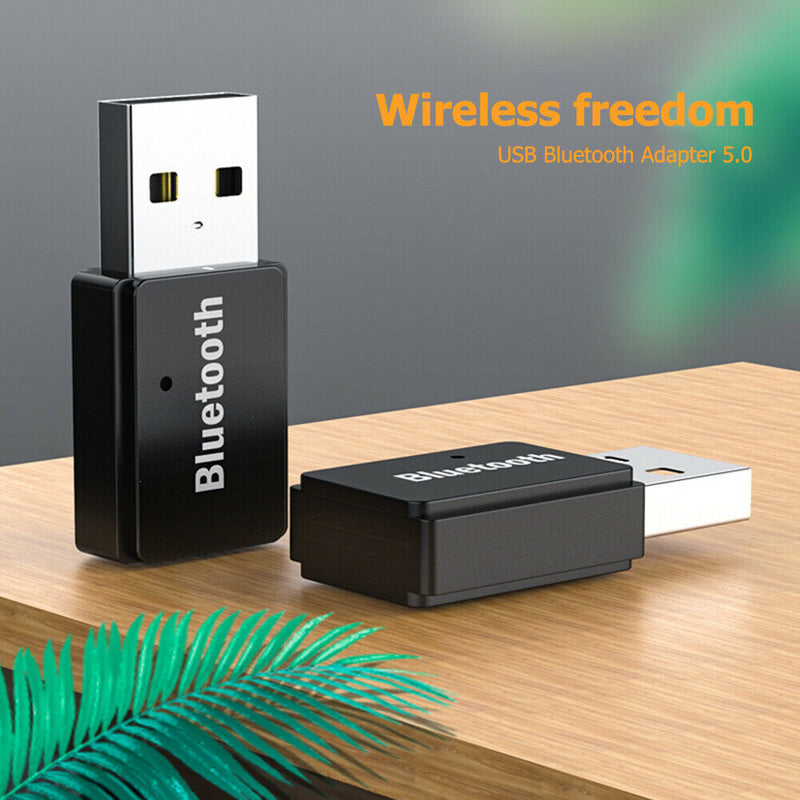 PC-T7 USB Bluetooth 5.0 Audio Transmitter Wireless Music Adapter for PC Computer