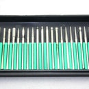 30pcs/Box Dental Lab Equipment Diamond Burs Millers Tooth Drill Jewelry AU