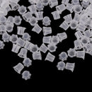 1000pcs 13mm Plastic Tattoo Hexagonal lace Ink Cups Caps Holder Pigment Suppl ME