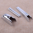 4 fit for Jeep Cherokee KL 2014+ Rear Windscreen Rain Wiper Arm Blade Cover Trim