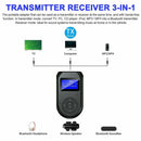 Bluetooth 5.0 Transmitter & Receiver Wireless Adapter Audio 3.5mm TV Stereo