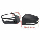 Car Door Rearview Mirror Cover Cap For Mercedes Benz W212 W204 W221 W176 W2
