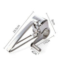 Stainless Steel Multi Purpose Rotary Cheese Nut Spice Grater Chocolate Cutt