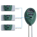 3 in1 PH Tester Soil Water Moisture Light Test Meter Kit for Garden Flower Plant