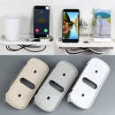 Wall Outlet Charging Shelf Outlet Shelf Rack Tray Mobile Phone Charger White