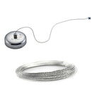 Invisible Clothesline Stainless Steel Perforated Household Wall Hanging Bal K7O3
