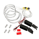 1X(4x Ccfl Angel Eye Halo Led Ring Light White Non-Projector for Bmw E46 3
