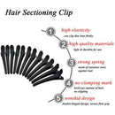 12pcs Alligator Hair Clips Pin Hairdressing Styling Sectioning Hairpins