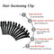 12pcs Alligator Hair Clips Pin Hairdressing Styling Sectioning Hairpins