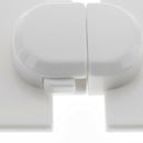 2x Safe Latch For Baby Cabinet Toddler Child Catch Safety Lock Door Fridge