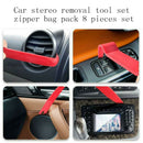 Car Door Trim Removal Pry Bar Tool Panel Dash Radio Audio Body Clip Kit 8x MEN