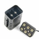 6 section 18650 battery box 18650 battery pack 5VUSB/8.4VDC dual interface  F1A3