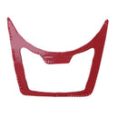 Carbon Fiber Headlight Switch Cover Frame Cover Trim for Ford Mustang 2015-