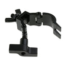 Heavy Duty Aluminum Stage Light Hook Clamp 75kg DIY Black