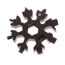 1X Color Random 18-in-1 stainless steel snowflakes multi-tool Tool Card Ope OZ