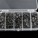 290x Heavy Duty Rolling Swivels Solid Ring Fishing Connector+Interlock Snaps