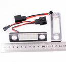 2pcs LED License Plate Lights for Skoda Octavia 2 1Z/Roomster 5J 2006-2010 HOT