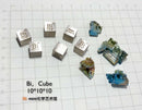 Bismuth Metal 10mm Density Cube 99.95% Pure for Element Collection
