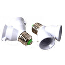 2x E27 Adapter E27 to Dual Vis Bayonet Converter N2P4
