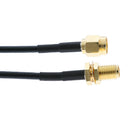32.8FT Low-Loss Coax Extension Cable (50 Ohm) - RP SMA Male to RP SMA Female -