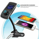 Bluetooth Dual USB Car Charger Set MP3 Player FM Transmitter Wireless Audio