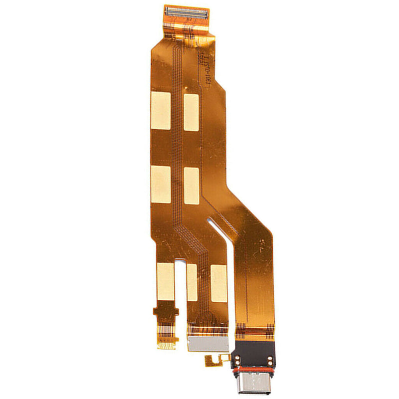 Charger Port Flex Cables Connector Replacement Rear Tail Plug Plates for Sony