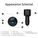 Car Bluetooth mp3 transmitter car music player hands-free call BT28