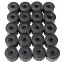 20pcs 17mm Wheel Lug Nut Bolt Cap Dust Cover+Hook Kit Fit For VW Volkswage AMW