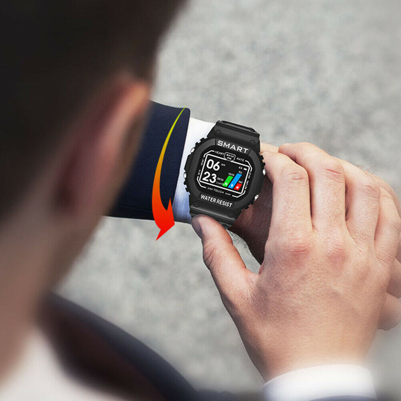 K16 Bluetooth Smart Watch Unisex Waterproof Heart Rate Monitor Fitness Tracker