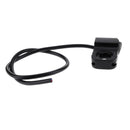Aluminum 7/8in Motorcycle Handlebar Headlight On/Off Switch w/ LED (Black)