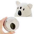 Wheat straw Cute Cartoon koala Automatic Toothpick Holders Home Table Decor Y9L7