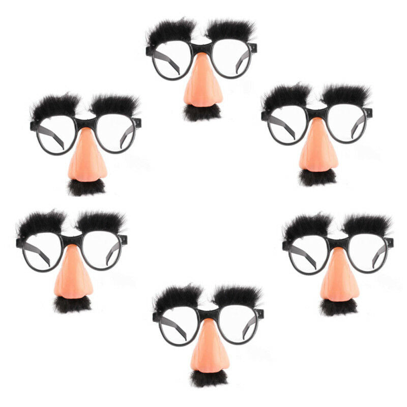 Classic Novelty Gag Nose Eyebrows Mustache Disguise For Kids Party Acces Pro US