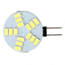 G4 3W LED Bulb Lamp 15 SMD 5630 6500K White Light DC 12V