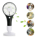 Mini Handheld Fan Portable, Hand Held Personal Fan Rechargeable Battery Ope
