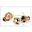Quick Connect Fitting Pipe Brass Faucets Standard Connector Washing Machine