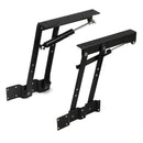2Pcs Folding Spring Tea Table Hinge Furniture Lift Up Top Mechanism Hardwar