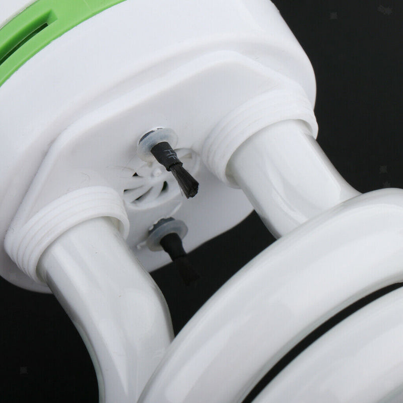 2pcs E27 Negative Ion Spiral Light Bulb Energy Saving Air Purifier Bulb