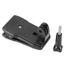 360Â° Rotatable Multi-functional Backpack Clip with Screw for GoPro 4 3+ 3
