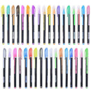 48pcs Colorful Gel Glitter Metal Pen Kit Sketch Painting Coloring Tool Gift