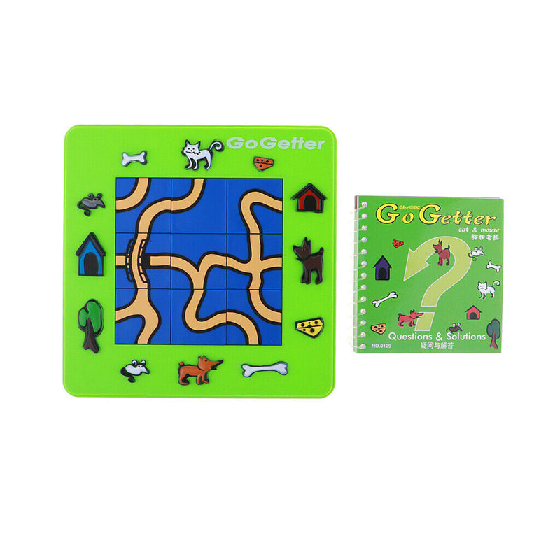 Kids & Parents Intelligence Game Cartoon Cat and Mouse Puzzle Maze Game Toys